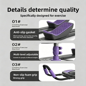 Nouvelle Machine de Fitness Pliable Antidérapante en ABS, Réglable, pour Musculation, Entraînement de la Force du Core et de la Taille, Usage Domestique - Product Image 5