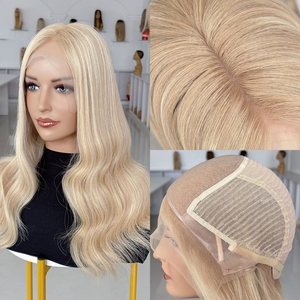 Ready to Ship European Hair Alopecia <b>Wigs</b> Highest <b>Human</b> Hair Lace Front Silk Base Kosher <b>Wigs</b> Cuticle Aligned Medical <b>Wig</b> - Product Image 1