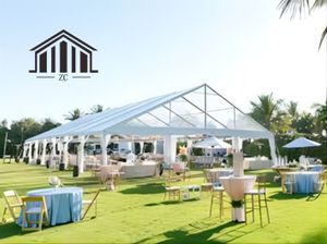 Grande tente en verre de luxe en tissu PVC pour <span class=keywords><strong>l</strong></span>'extérieur Structure <span class=keywords><strong>temporaire</strong></span> d'<span class=keywords><strong>orangerie</strong></span> d'église é<span class=keywords><strong>l</strong></span>égante pour les événements et les expositions de noces - Product Image 5