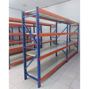 Middelzware Longspan Stalen Opbergrek Industriële Metalen Rekken Voor Magazijngebruik En Reserveopslagplanken Voor Auto-Onderdelen - Product Image 2