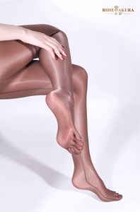 Calze oleose e Sexy inguine a punta Modulare, <span class=keywords><strong>collant</strong></span> liscio come la seta e lucido a taglio aperto, 8415 ultrasottile - Product Image 4