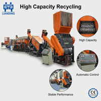 Línea de Lavado de Películas Agrícolas Totalmente Automática para Películas Altamente Contaminadas, Equipo Industrial de Reciclaje de Películas Plásticas