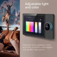 Panneau de commande intelligent pour maison connectée Android Tuya de 6 pouces avec écran IPS et passerelle Zigbee intégrée pour les systèmes d'automatisation des bâtiments