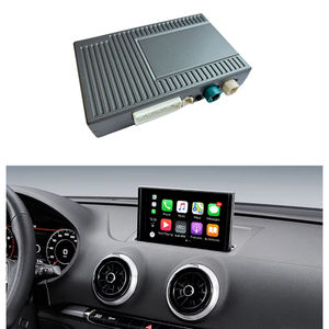สำหรับออดี้ A3 2013-2018หุ่นยนต์อินเตอร์เฟสอัตโนมัติถอดรหัสไร้สาย Apple CarPlay มัลติมีเดีย AirPlay Mirror Link <span class=keywords><strong>Youtube</strong></span> - Product Image 1