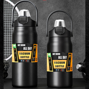Deporte al aire libre 26oz 32oz 40oz 50oz 84oz de acero inoxidable de doble pared aislado al vacío termo grande botella de agua para acampar - Product Image 6