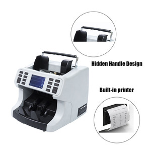 Machine à compter l'argent de qualité professionnelle, détecteur de faux billets, reconnaissance automatique des devises, compteur de billets <span class=keywords><strong>EURO</strong></span>/USD haute vitesse, automatique - Product Image 3