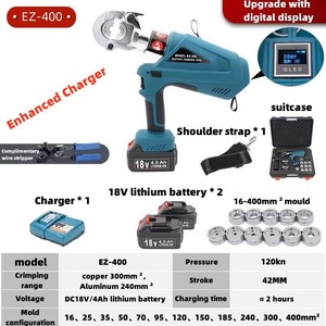 Industrial & DIY Grade Hydraulic Pliers <b>Power</b> <b>Tool</b> for Crimping Copper Aluminum Iron Cable Joint N Hydraulic Pliers N - Product Image 4