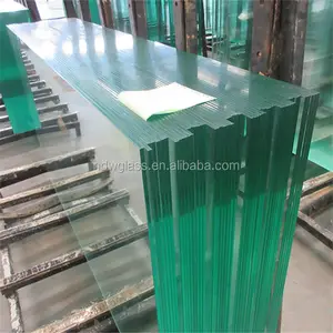 Tempered Glass Supplier 6mm Extra Clear Low Iron Tempered Glass With Polished Edge