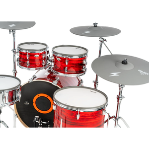 Mở khóa Bộ trống điện tử dòng sét đặt nhạc cụ gõ màu đỏ với trống 14/16/17/20Cymbal 10/12/14/16/22 - Product Image 3