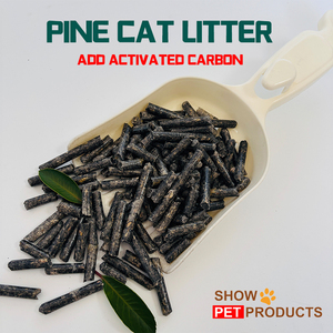 Wholesale Free Samples Natural Pine <b>Cat</b> <b>Litter</b> Sand Manufacture Clumping Flushable Activated Carbon Pine <b>Cat</b> <b>Litter</b> - Product Image 2
