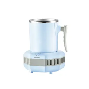 USB Mini Refrigerator 12V Electric Drink Cooler Kettle Drink Quick Cooling  Cup