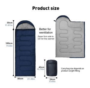 Compression <strong>Bags</strong> <strong>Sleeping</strong> <strong>Bags</strong> Ultralight Portable Winter Comfortable Fluffy <strong>Sleeping</strong> <strong>Bag</strong> - Product Image 2