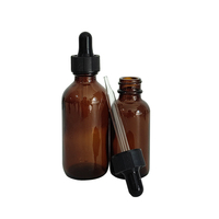 Vente flash - Flacons en verre ambré Boston ronds de 30 ml, 60 ml et 120 ml pour l'emballage d'huiles aromatiques et essentielles avec couvercles