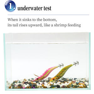 Nuove Esche Artificiali OEM da 2.5#, 3.0#, 3.5# per Calamari, Totanare a Lento Affondamento con Ancorette Robuste per la Pesca in Mare di Polpi, Seppie, <span class=keywords><strong>EGI</strong></span> Luminose - Product Image 5