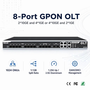 Nouveau 8 ports <span class=keywords><strong>Cdata</strong></span> FD1608S-B1 FTTH Fibre optique Wolck 8 ports PON GPON XPON <span class=keywords><strong>OLT</strong></span> - Product Image 1