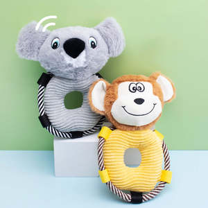 Juguete Masticable para Perros con Diseño de Mono y Koala, Ecológico, Duradero, Interactivo, con Sonido, de Felpa, para la Salud Dental - Product Image 2