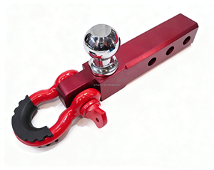 Récepteur de remorquage avec anneau en <span class=keywords><strong>D</strong></span> de <span class=keywords><strong>3</strong></span>/4 pouce pour camions et SUV, pour la récupération de véhicules - Product Image 4