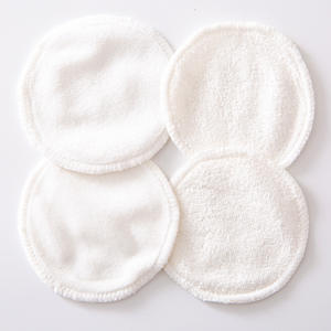 Emballage de charbon de coton de bambou biologique réutilisable OEM, non toxique, <span class=keywords><strong>lavable</strong></span>, démaquillant pour le visage, tampons de nettoyage - Product Image 3