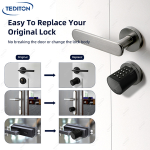 Cylindre de serrure de porte intelligent électrique numérique étanche Ttlock APP pour la maison, vente en gros - Product Image 3