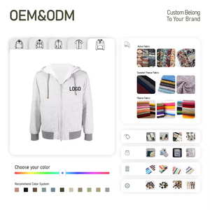 Áo khoác mềm mại thiết kế tùy chỉnh mùa đông dành cho nam, chống gió, chống thấm nước, lót lông cừu, khóa kéo - Product Image 6