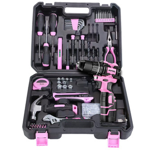 Ensemble d'outils électriques Everich, tournevis électrique, perceuse sans fil, coffret rigide, batterie au lithium OEM, clés à molette réglables, garantie 1 an - Product Image 5