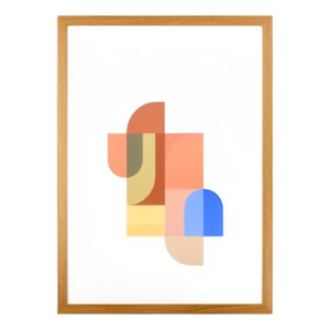 Modern Foldable MDF Poster Picture <strong>Frame</strong> <strong>with</strong> UV Printing Wall <strong>Mount</strong> - Product Image 1