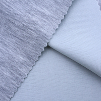 Tissu respirant et doux pour la peau, thermique, 50%R 45%T 5%SP, 160CM 230GSM, pour sous-vêtements, vêtements d'intérieur, pyjamas, vêtements de sport pour enfants, tissu à couches d'air