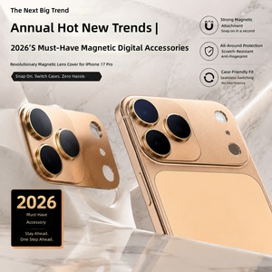 Anillo Protector de Lente Magnético AR AF de Aleación Metálica para <span class=keywords><strong>iPhone</strong></span> 17 Pro Max, Venta al por Mayor de Fábrica - Product Image 5