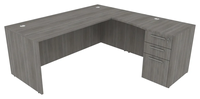Bureau d'ordinateur en bois de haute qualité, écologique, pour cadres, avec tiroirs réglables et garantie de 3 ans pour le bureau