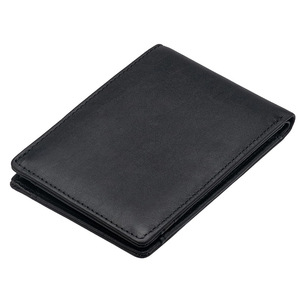 <b>Men's</b> Genuine Leather Bi-Fold <b>Wallet</b> <b>Black</b> Coffee Color RFID Blocking Multi-Card Slot Everyday Use Winter 2024 - Product Image 5