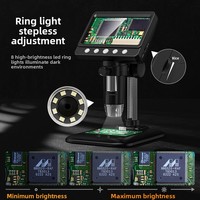 Microscope électronique numérique à affichage de 4.3 pouces à vente chaude pour les tests de maintenance industrielle