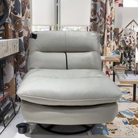 Fauteuil de relaxation individuel pour femmes, fauteuil de salon moderne en cuir, fauteuil inclinable électrique pour salon, villa