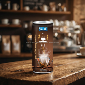 กาแฟสำเร็จรูปผสมน้ำตาล นัท ช็อกโกแลต และครีม บรรจุกระป๋อง ได้รับการรับรองมาตรฐาน OEM ISO/HACCP จากเวียดนาม - Product Image 3