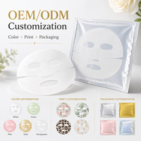 Masque facial en hydrogel en tissu maillé, formule personnalisée OEM ODM, marque privée, PDRN, collagène, acide hyaluronique