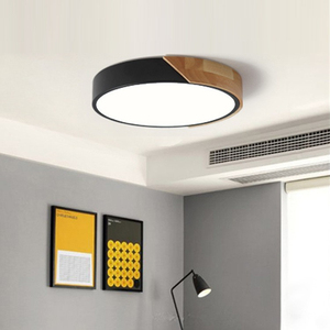 Lámpara Colgante Cuadrada Moderna de Madera, Acabado Blanco, LED 6000K, Luz Diurna, Espectro Completo, CRI 90, Garantía de 3 Años, Tamaño Grande, Regulable - Product Image 2