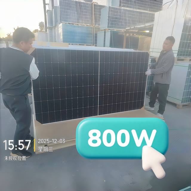 JINGSUN N Type HJT Bifacial Solar Panels 770W 775W 780W 785W 800W Higher Output Power Paneles Solares for Solar Panel System
