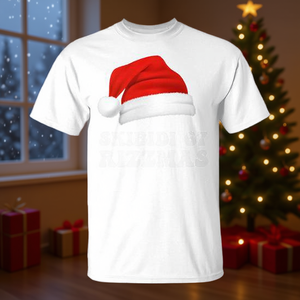 Maglietta Promozionale Natalizia Rizz Skibidi Rizzmas Gen Z Slang, Stampa Digitale Tri-Blend, Manica Corta, Unisex, Collo Tondo, per Adulti - Product Image 3