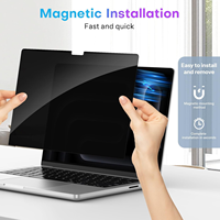 Filtre de confidentialité amovible anti-espion et anti-lumière bleue de qualité fabricant AAA à 30 degrés pour écran d'ordinateur portable de 14 pouces