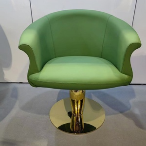 Silla de Barbería Comercial al por Mayor, Bomba Hidráulica Profesional, Diseño Moderno, Cuero Sintético, Duradera, Portátil, para Escuela - Product Image 5