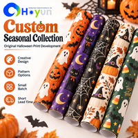 Papier cadeau le plus populaire pour Halloween et Pâques, en gros, avec couleur et logo personnalisés, écologique