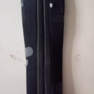 Attelle de fixation pour genou en nylon noir, stabilisateur pour la rééducation, taille standard unisexe - Product Image 2