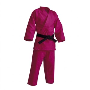 Uniforme de karaté et de taekwondo à cordon élastique pour enfants et adultes, léger, avec ceinture, design 2026 - Product Image 1
