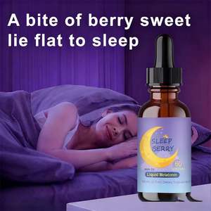 Gotas Líquidas para Dormir <span class=keywords><strong>Sleep</strong></span> Berry OEM con Melatonina y Vitamina D3 para Apoyo del Sueño en Adultos, Apoyo Antioxidante e Inmunológico - Product Image 5