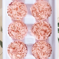 Hfloral OEM – Boîte carrée personnalisée pour arrangements floraux éternels – Têtes de fleurs de carnation stabilisées pour la Fête des Mères, la remise des diplômes et la Saint-Valentin