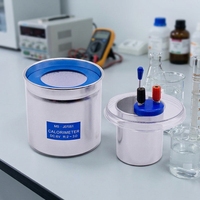 Calorimètre électrique en aluminium à structure séparée complète, instrument de mesure de la capacité thermique spécifique, équipement de laboratoire de physique