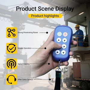 Commande de levage de queue Offre Spéciale mélange camion voiture queue levage industriel radio sans fil télécommande à vitesse unique - Product Image 2