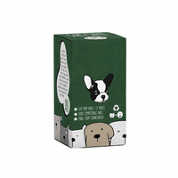 Emballages personnalisables écologiques et portables pour produits pour animaux de compagnie avec impression offset, doublure en éponge, fabriqués en carton gris recyclé