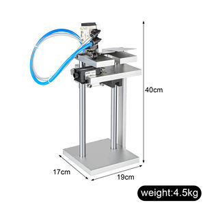 Cortador de Tubos de Plástico Neumático Semiautomático con Cuchilla en Forma de V para Bomba de Perfume, Botella de Champú, Loción, Tubo Dosificador Cosmético - Product Image 5