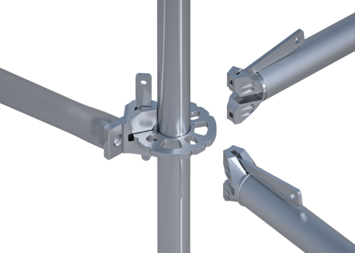 Ringlock scaffolding