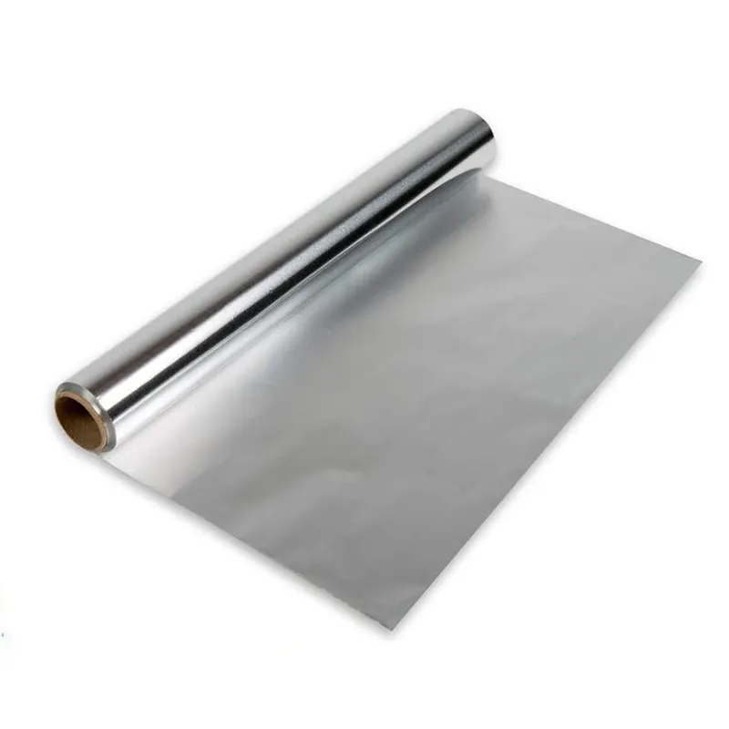 Высококачественная тяжелая металлическая алюминиевая фольга в рулоне, 3004 пищевая алюминиевая фольга для дома